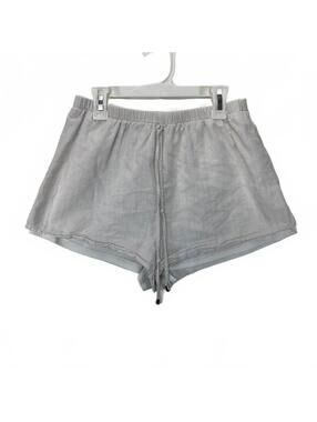 Princess Polly Women's White 100% Cotton Drawstring Shorts Size 4